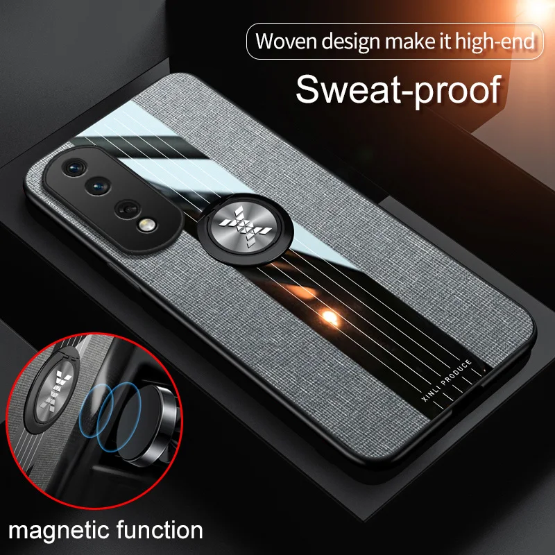 

Чехол для телефона Huawei Honor 80/70/50/SE PRO, невидимый Ударопрочный Мягкий противоударный чехол с кольцом-держателем, с защитой от царапин
