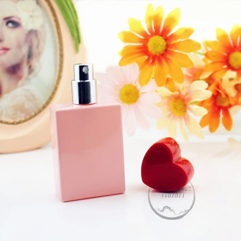 Пустой флакон с распылителем для духов ярких цветов 30 мл высококачественный