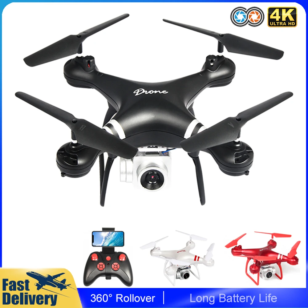 

KY101 4K Profesional Drone RC Quadcopter With HD Camera Altitude Hold WIFI FPV Helicopter One Key Return Professional Drones