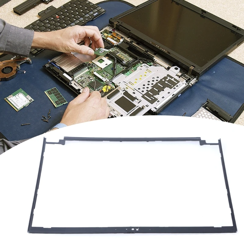 Фото Доступ к ноутбуку для ThinkPad T490 T495 P43S T14 Gen 1 P14S Gen 1 Gen 2, ЖК-дисплей, передняя рамка, накладка, сменная крышка, №3