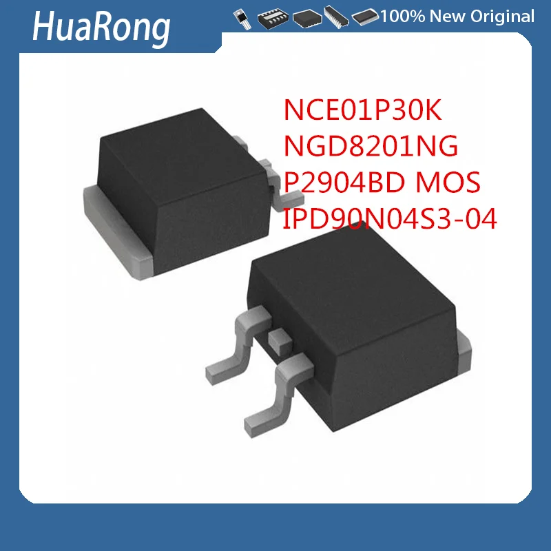 10 шт./лот NCE01P30K -100V -30A NGD8201NG P2904BD P4004ED MOS IPD90N04S3-04 QN0404 40V 90A TO-252