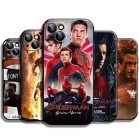 avengers spiderman iron man for apple iphone 13 12 11 pro max 12 13 mini x xr xs max se 6 6s 7 8 plus phone case funda tpu