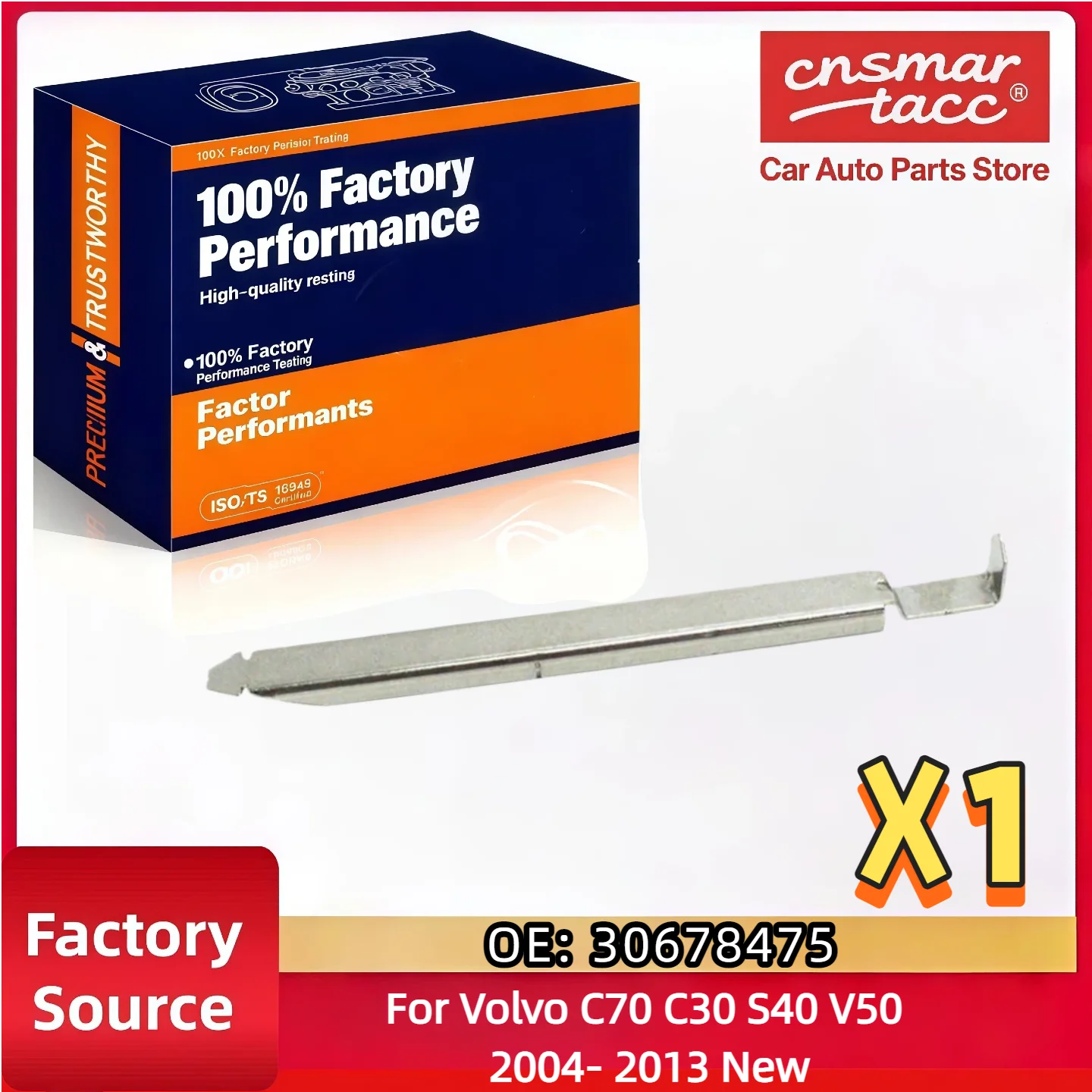 Фото Для Volvo C30 C70 S40 V50 2004-2013 фиксатор передней фары 30678475 №1