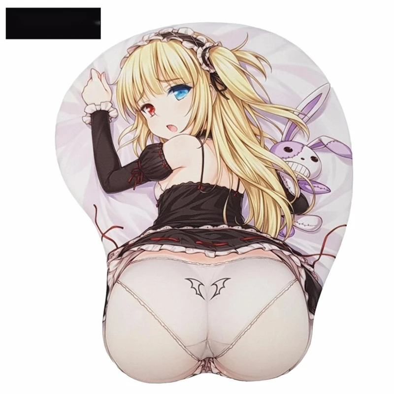 

3D Hip Mouse Pad Sexy Big Soft 3D Gaming Silicone Gel Wrist Rest
