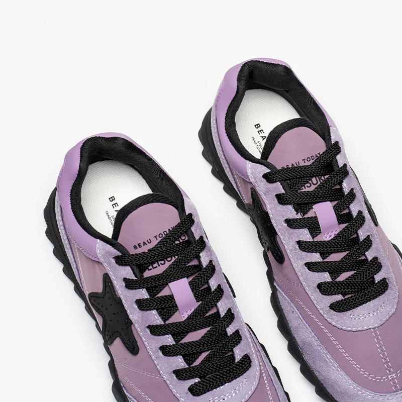 Кроссовки BEAUTODAY женские из натуральной кожи повседневная спортивная обувь на