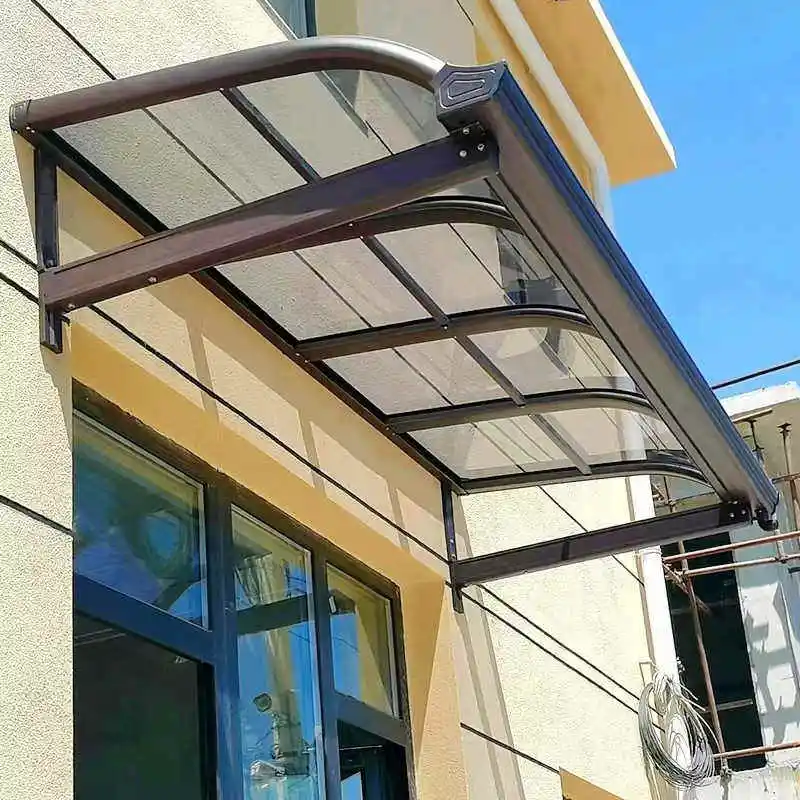 Алюминиевый балконный тент из ПВХ уличный для патио алюминиевый подвесной навес