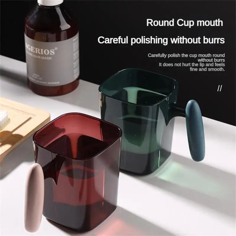 

Environmentally Friendly Portable Washing Cups Durable Plastic Cup Toothbrush Holder High Temperature Resistant Lightweight