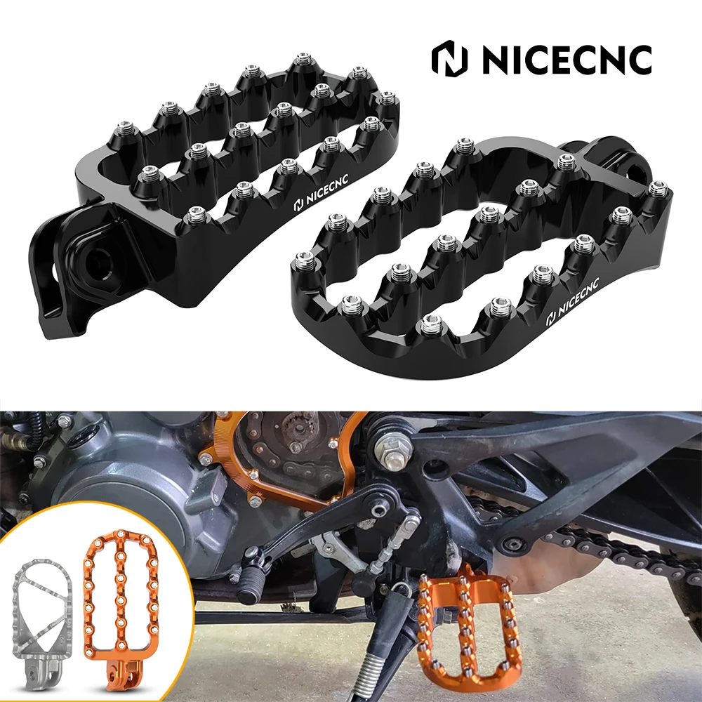 

Кованые подножки для мотоцикла, ножные педали, Алюминиевые Подножки с ЧПУ для KTM 390 Adventure 390 Adv 2020 2021 2022 2023