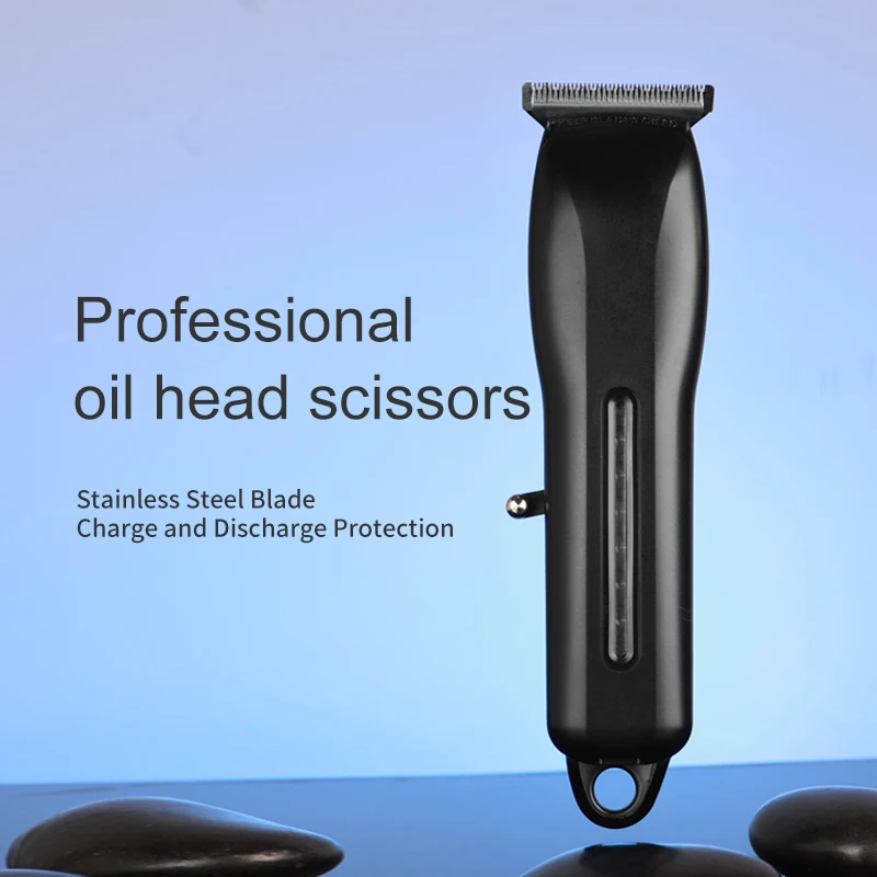 Hair Clipper Oil Head Electric Push Shear USB Charging Hair Trimmer for Men Women Household Travel Electric Barber Machine
