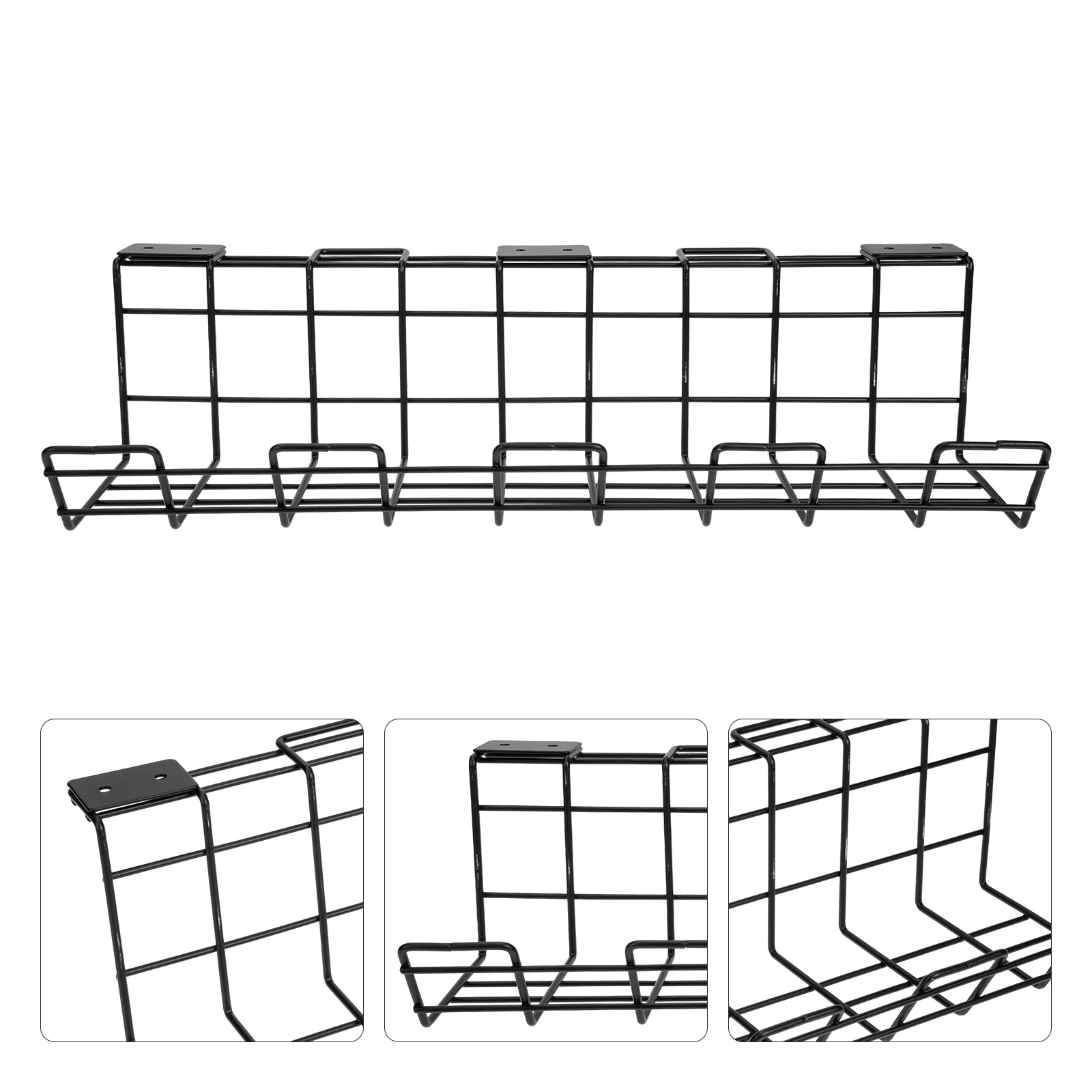 

Under Desk Cable Organizer Cable Management Rack Home Office Cord Organizer