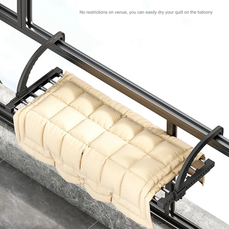 Складная Сушилка с радиатором для одежды 42-72 см