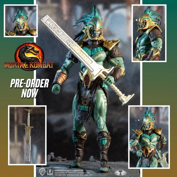 

Spot Genuine Mcfarlane Mcfarland Mortal Kombat Shao Kang Liu Kang Clown Shao Kahn