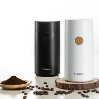 portable electric coffee grinder household small italian style american grinder stainless steel core coffee beans grinder