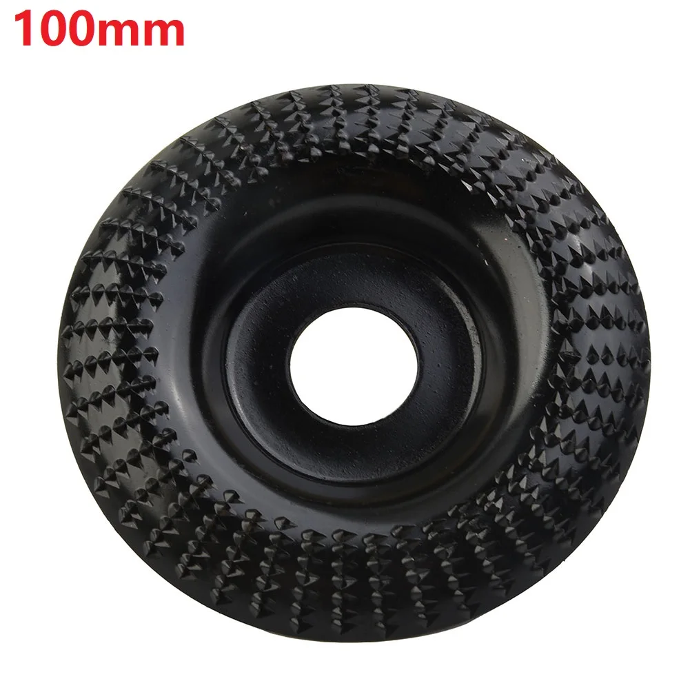 

4 Inch Curved Grinding Disc Angle Grinder Wheel Disc Wood Shaping Grinding Shaping Disk Woodworking Sanding Carving Rotary Tool