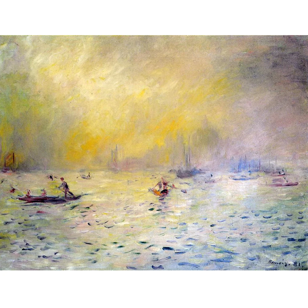 Бесплатная быстрая доставка 100% ручная работа репродукция масляной живописи вид