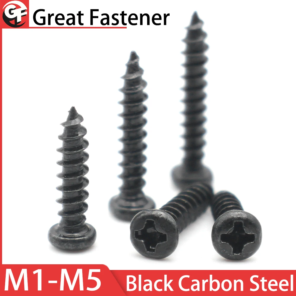 

GUOFEI Саморезы из черной углеродистой стали M1-M5