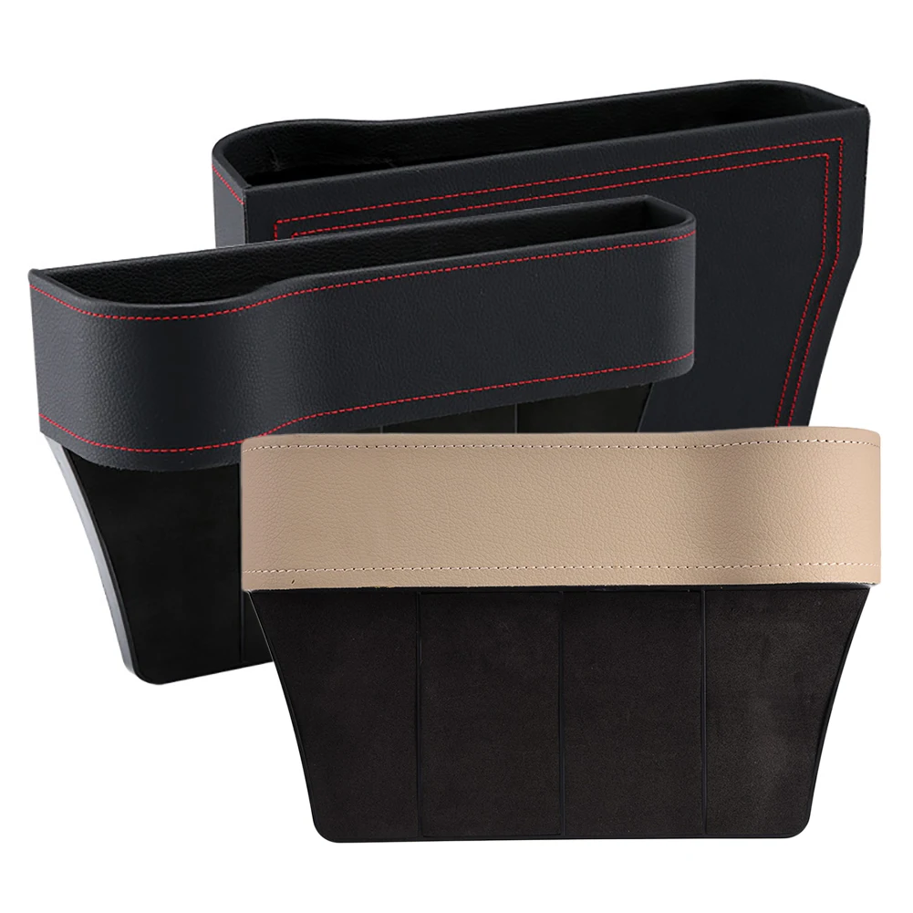 

Car Seat Gap Storage Box Seat Side Filler Pocket Catcher Phone Bottle Cups Holder Multifunctional Organizer For Car Accessories