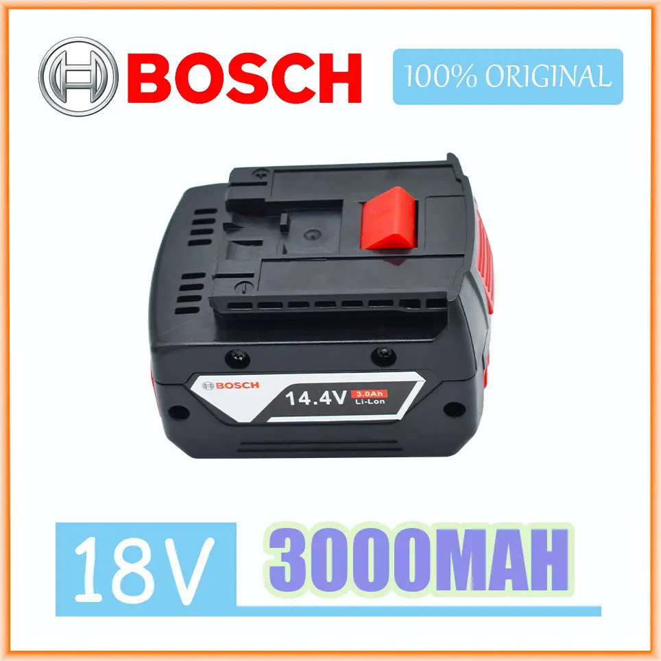 

BOSCH 14.4V 3000mah Rechargeable Li-ion Battery cell pack for BOSCH cordless Electric drill screwdriver BAT607 BAT607G BAT614G