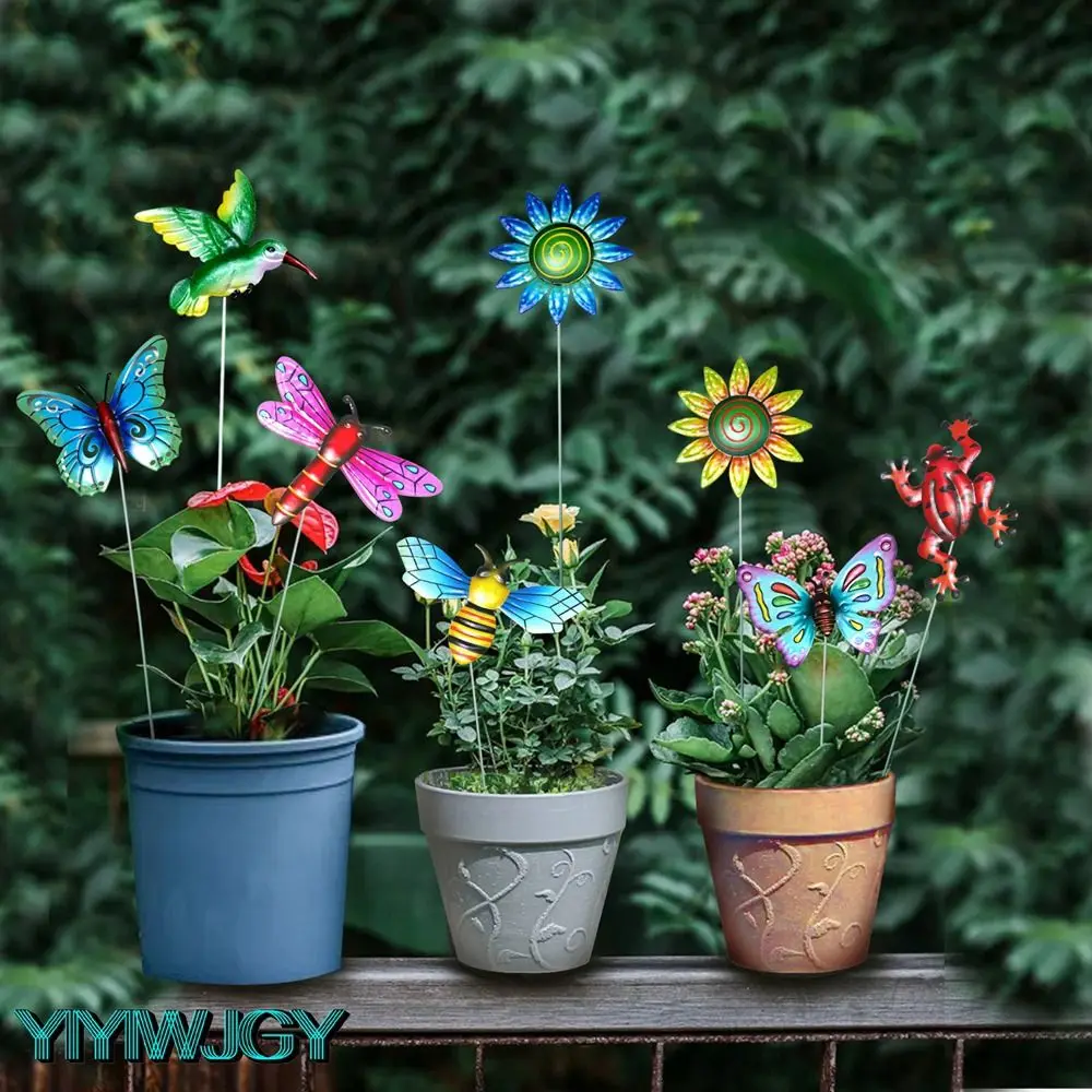 

Ручная работа, пчела, стрекоза, цветок, цветочный горшок, декоративные скульптуры