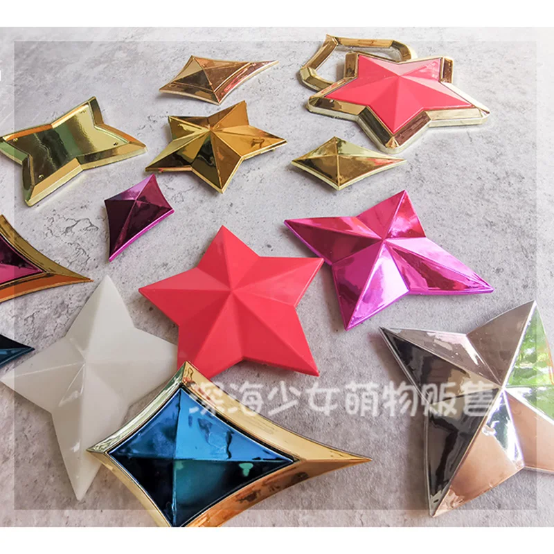 

Игра ручной работы LOL Косплей звезда булавки реквизит звезды Хранитель Волшебная Девушка Люкс платье костюм аксессуары