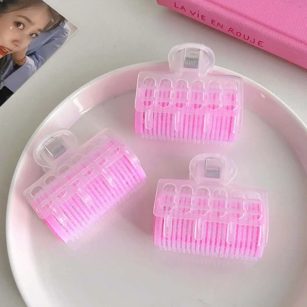 3 шт. пластиковые щипцы для завивки волос на клейкой основе