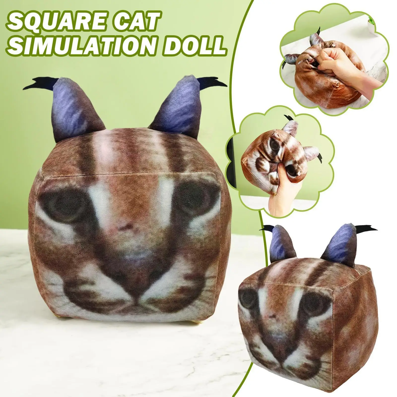 

Плюшевые игрушки «Поднимите флоппа», домашняя Подушка для спальни, милые мягкие Мультяшные 3D куклы для детей, подарок на день рождения и Рож...