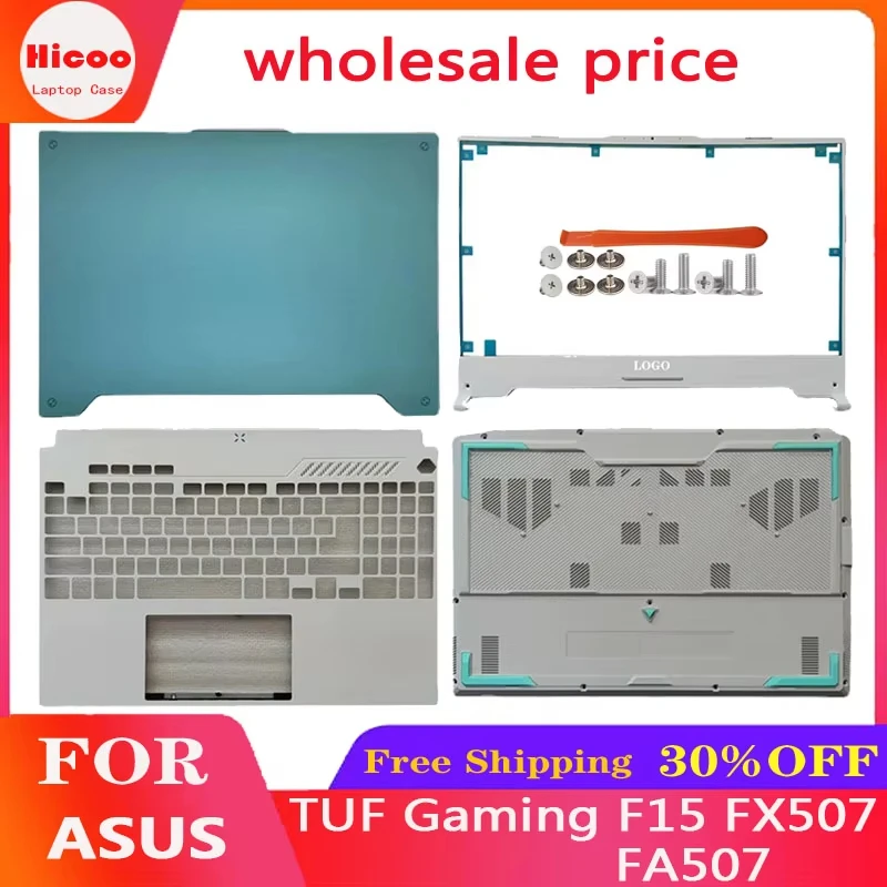 Новинка для ASUS TUF Gaming F15 FX507 FA507 рамка ЖК-дисплея задняя крышка передняя упор рук