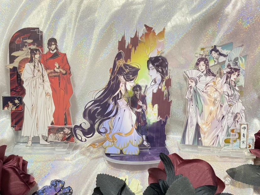 

Anime Tian Guan Ci Fu Hua Cheng Xie Lian Stand Figure Cosplay Acrylic Model Plate Collection Cartoon Desk Decor Birthday Gifts