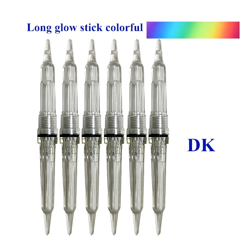 6 штук Электрический поплавок хвост искусственная рукоятка светящийся Дрифтинг