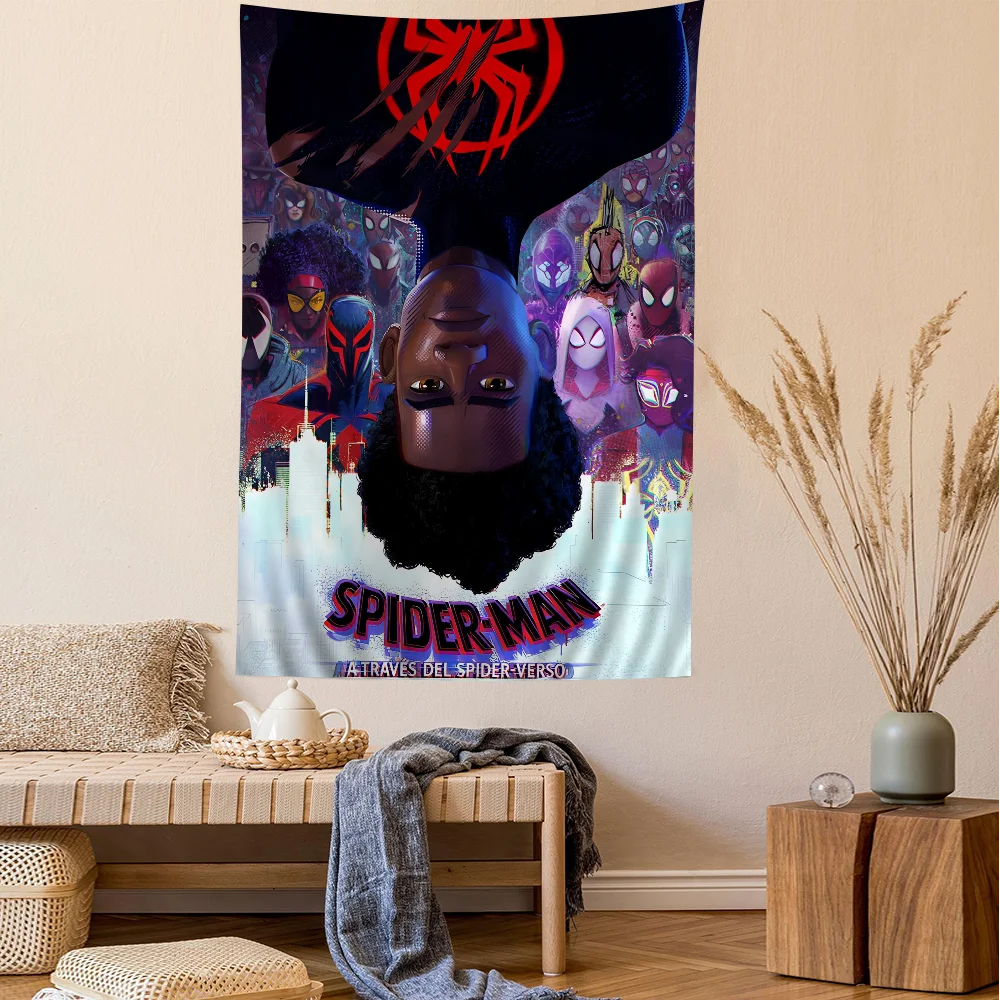 Человек-паук по стихам аниме-гобелен подвесной Таро хиппи настенные коврики