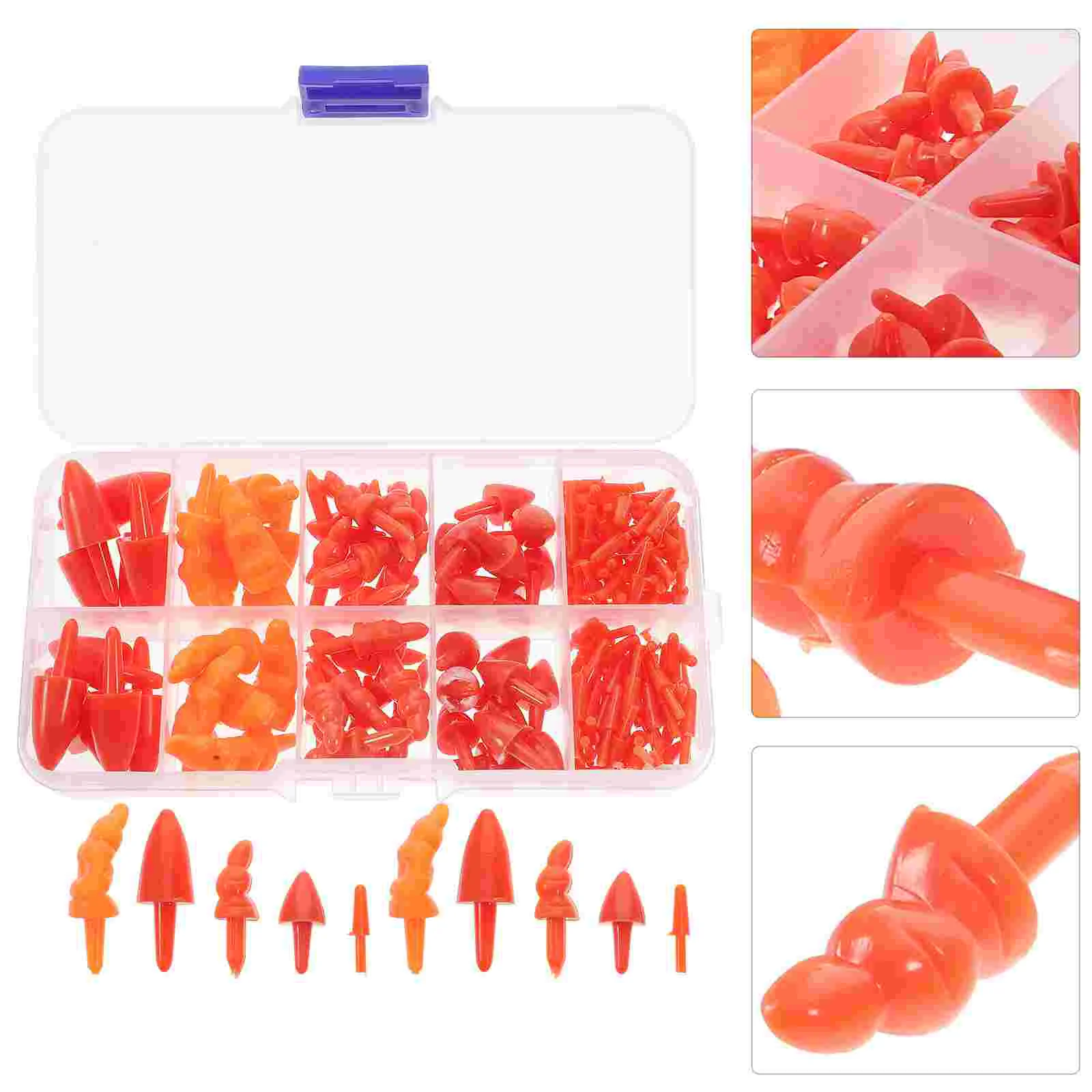 Пластиковый нос снеговика зимние праздничные украшения аксессуары для игрушек