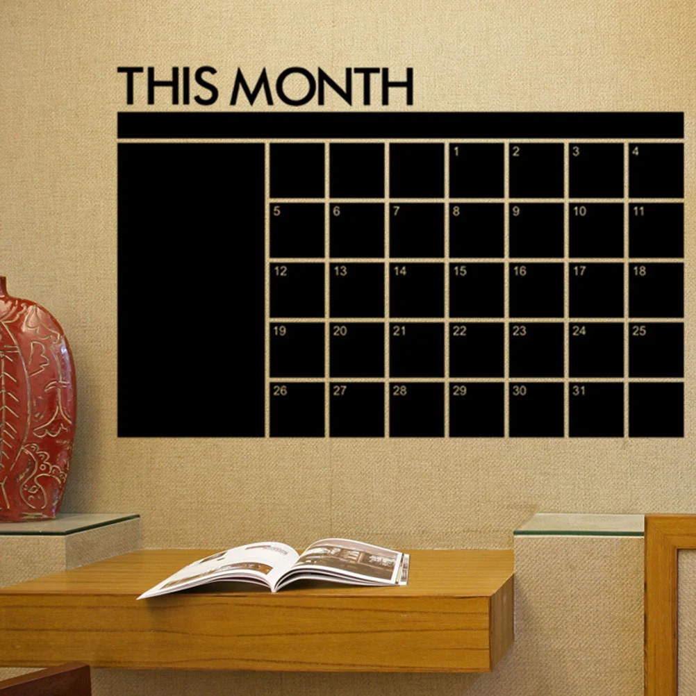 Календарь наклейки на доску план поставки многофункциональный бытовой