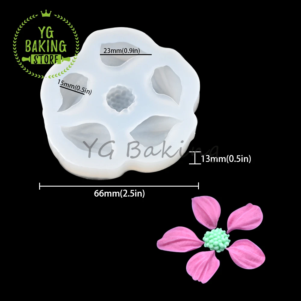 

Силиконовая форма для торта Dorica 3D Тюльпан