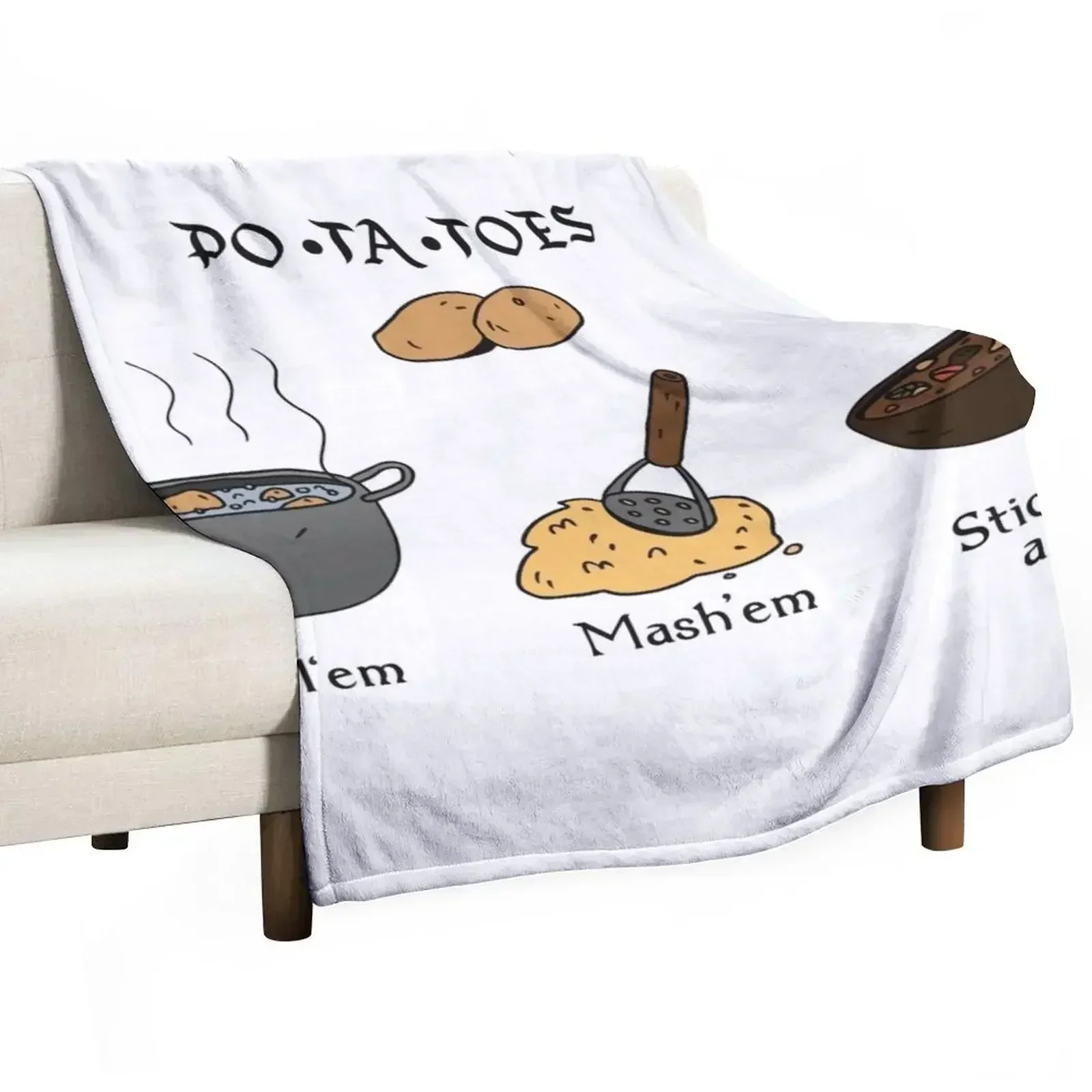 PO-TA-TOES Плед Детские одеяла и