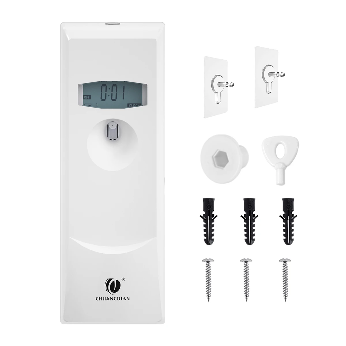 

Автоматический распылитель освежителя воздуха CD-6043 черный/белый