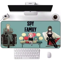 gamer mouse mats large mouse pad xxl 900 400mm desk mat spy x family pc gamer gaming accessories anime office accessories