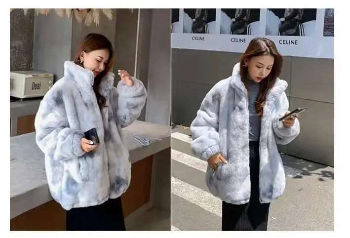 Best Coats Woman Winter 2022 Fur Coat Fur Thick Winter Office Lady Other Fur Yes Real Fur Long Coat enlarge
