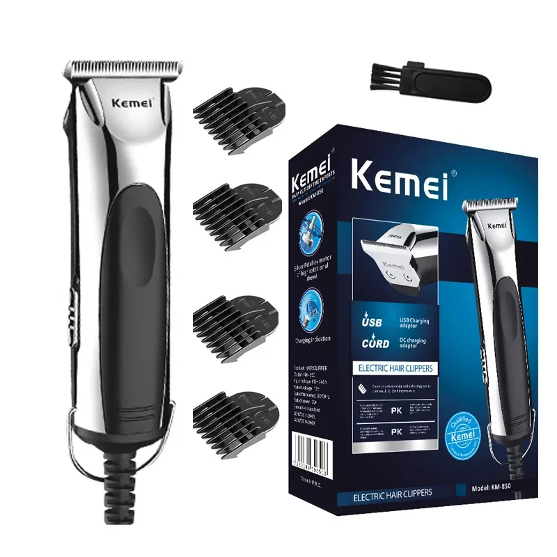 

kemei Corded powerful hair clipper professional hair trimmer for men beard body electric edge hair cutting machine hair cut