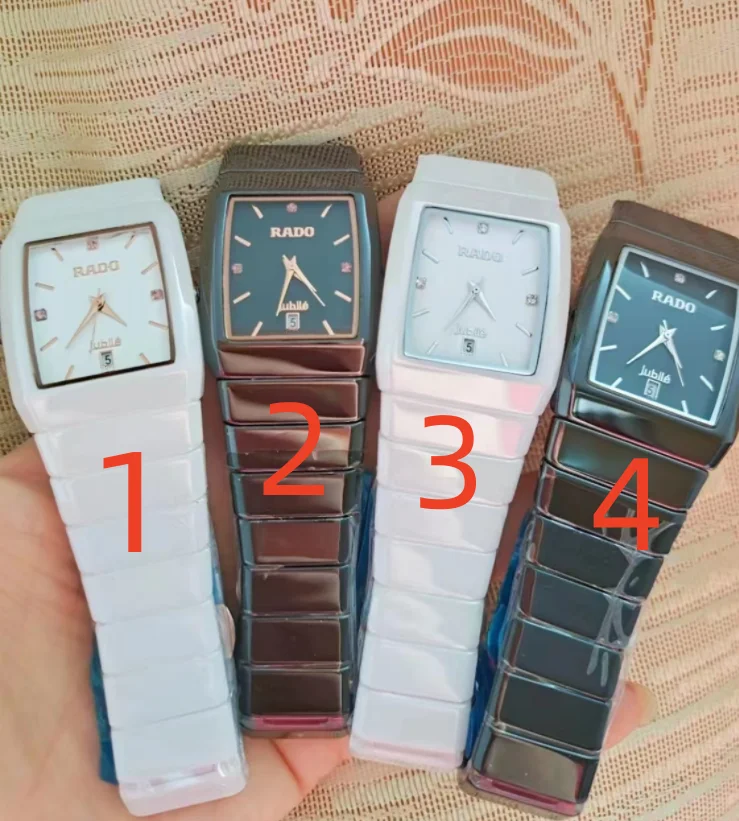 

Hot Sale Rado Classic Style Original Men and Women Watches Ceramic 39MM Fashion Simple High Quality Sports Waterproof AAA Clock
