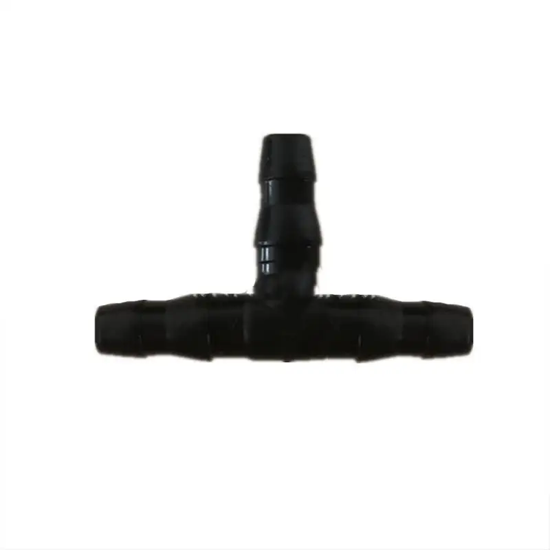 

40/100PCS Barb Tee Piece 3 Way 4/7mm Connector Garden Watering Pipe Hose T Joint Micro Drip Irrigation Tool 1/4'' Couplings