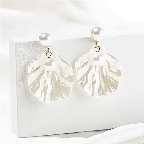 Женские серьги-гвоздики с морской тематикой