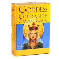 127cm gilded edge tarot deck for goddess guidance oracle cards entertainment card game tarot card with paper guidebook
