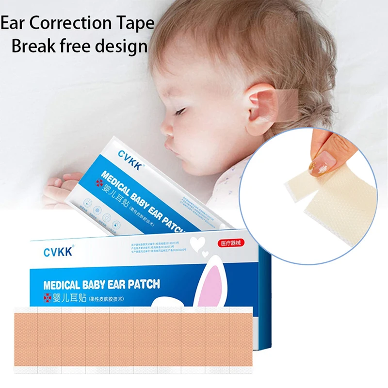 

Детский Патч для наушников, Корректирующая лента для ушей, набор инструментов для чистки ушей, корректор для новорожденных, корректор для у...