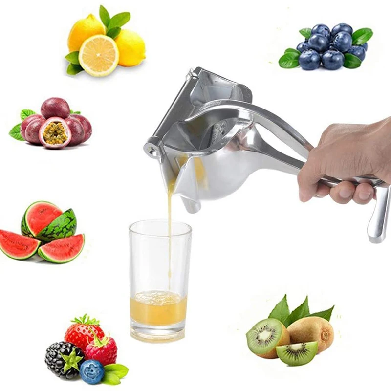 Kitchen Accessories Hand Pressure Orange Juicer Pomegranate Lemon Squeezer Aluminum Alloy Manual Juice Fruit Tool |