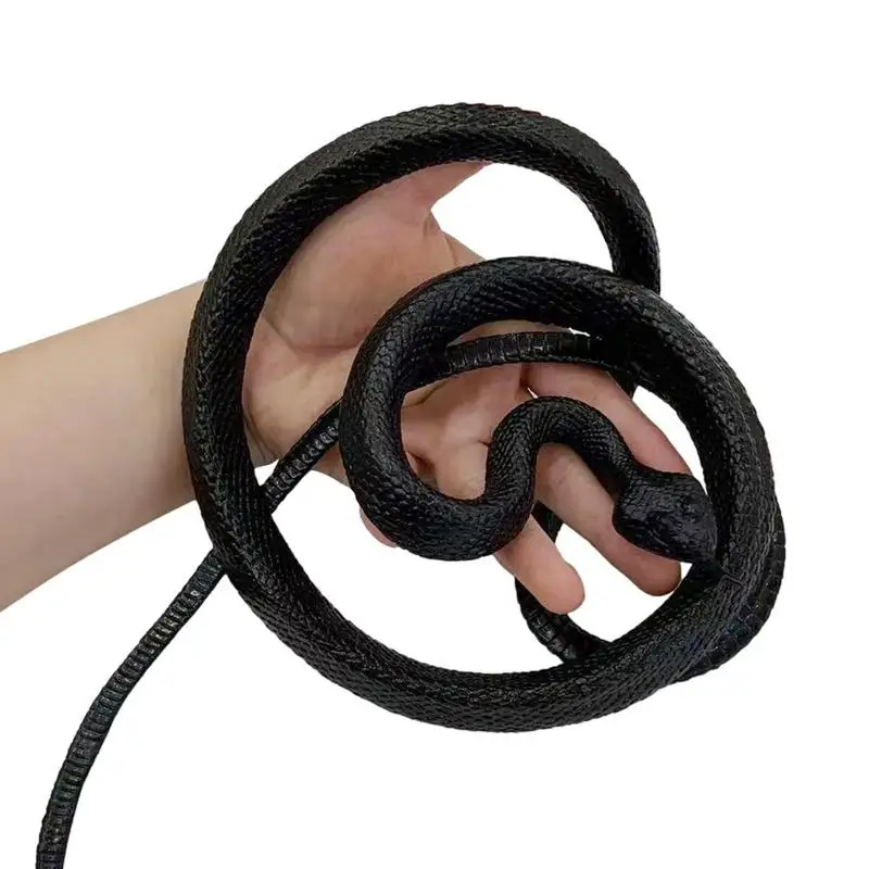 

Funny Fake Snake Realistic Rubber Snakes Halloween Prank Safari Gifts Snake Party Fake Garden Halloween Prop