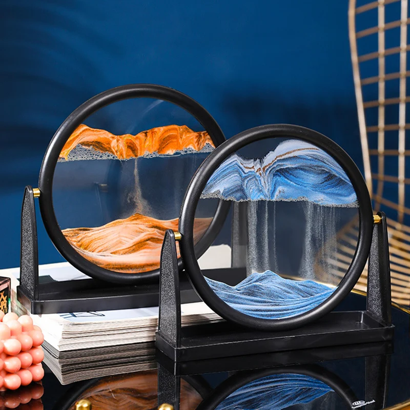 Стеклянный 3d-песок движущийся песок 7/12 дюймов |