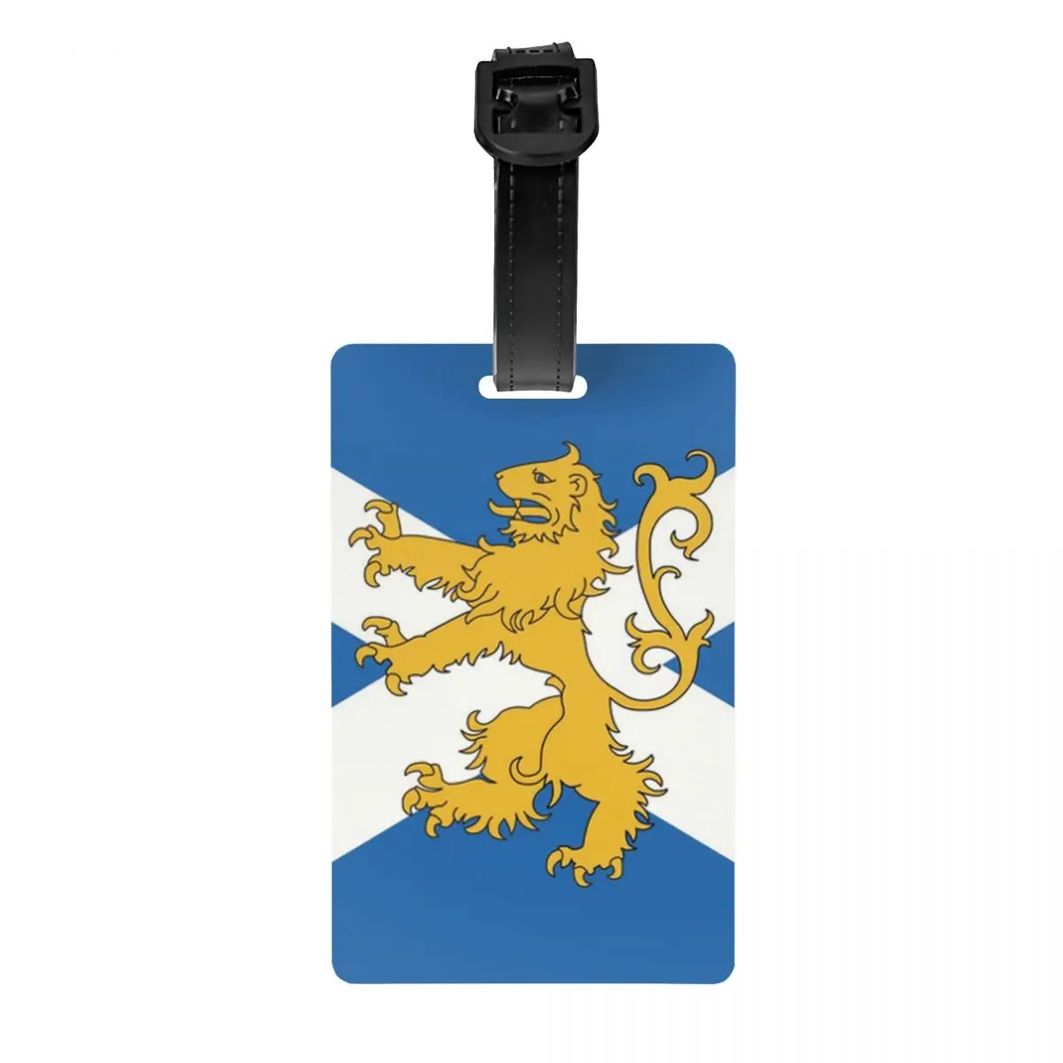 

Шотландский шотландский Флаг со львом, бирки для багажа, для чемоданов, забавные бирки для багажа, личная Обложка, имя, удостоверение личности