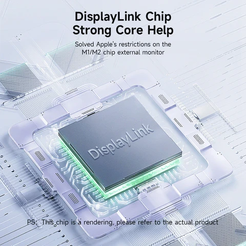 Hagibis Адаптер USB-C/USB 3.0 на 2 HDMI