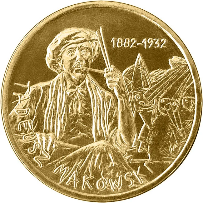 

Польский художник Markovsky 2 Zlotti 2005 оригинальные памятные монеты