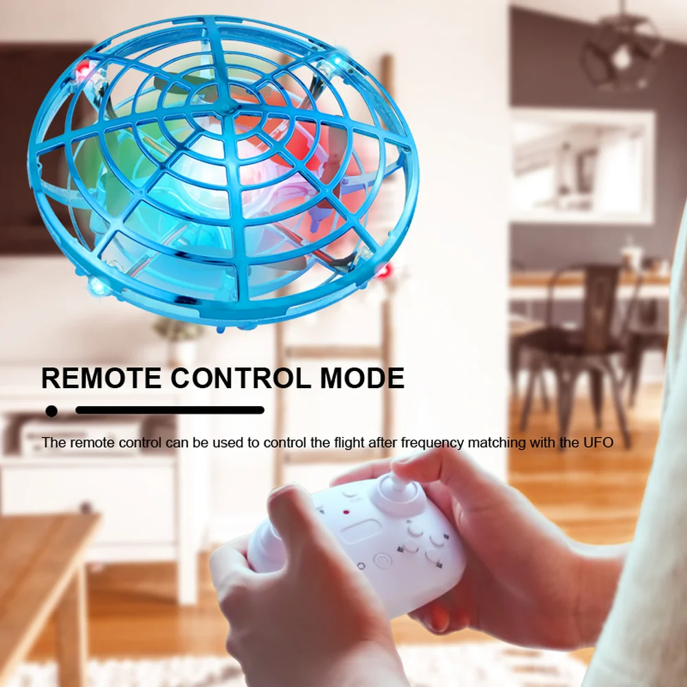

New Mini UFO Drone Helicopter KidsToys Fly Helicopter Infraed Hand Sensing Induction RC Aircraft Upgrade Quadcopter Toy Gift